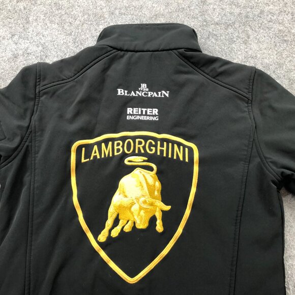 Lamborghini Jacket Womens Medium Soft Shell Reiter Race Team - Picture 2 of 11